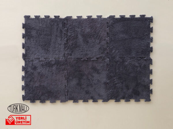 Peluş Mat Halı Mor - Görsel 2